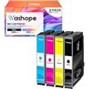 Washope Compatibili per 604XL Cartucce Multipack Sostituzione per Epson Expression Home XP-2200 XP-2205 XP-3200 XP-3205 XP-4200 XP-4205 per Workforce WF-2910DWF WF-2930DWF WF-2935DWF WF-2950DWF