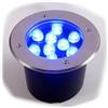 LGJEGD Faretto LED Well Landscape 12/24V 9W da incasso a terra Luce sotterranea impermeabile IP67 ad alta luminosità (Colore : Blue light, Misurare : 220v)
