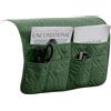 XDKS Organizzatore Divano, 6 Tasche Antiscivolo Poltrona Storage Bag, Poltrona Caddy per Tablet, Telefono, Libro, Riviste, Telecomando TV (Green)