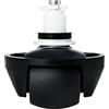 Curlingooㅤㅤ Parti della ruota anteriore in gomma per robot aspirapolvere compatibili con aspirapolvere Mova P10 Pro Ultra/P50 Pro Ultra/V50 Ultra Complete/S10/S20 Ultra (nero, 1 pezzo)