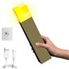HLMNAKE Lampada da Parete Torcia LED 28cm, Colori Giallo Oro e Ricaricabile Tramite USB per Lampada da Comodino, Camera dei Bambini, Soggiorno, Studio