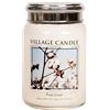 Village Candle Pure Linen - Candela profumata in Barattolo di Vetro, 770 g