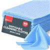 SOL 100 Panni Multiuso Usa e Getta per Pulire Superfici, J Cloths Style Blue Cloths, Finestre, Morbidi e Assorbenti per la Pulizia dei Vestiti