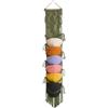 PRTECY Porta Cappelli in macramè Boho per Cappelli da Baseball, Porta Cappelli da Appendere Alla Parete, Organizer per Decorazioni da Parete e Deposito per Cappelli da Baseball (100 cm)