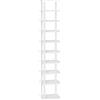 HOOBRO Scarpiera 10 Livelli, Scaffale Scarpiera, Scaffale Portascarpe, Scaffale Portaoggetti, per Entrata, Soggiorno, Camera da Letto, Bianco EWW32XJ01