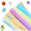 G2PLUS 200PCS Scovolini Ciniglia Pastello,Scovolini per Lavoretti | Filo Ciniglia per Decorazioni Natalizie,Pasquali,Compleanno,Baby Shower e Feste,Fai da Te,Artigianato,Hobby Creativi