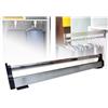 XTGDIEM Asta Appendiabiti Estraibile 30-80 cm,Asta Appendiabiti Estensibile, Adatta For L'organizzazione Di Guardaroba E Armadi,Salvaspazio,Capacità Di Carico 25 KG (Size : 800mm/31.5inch)