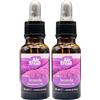 FEI FAN 2x Fragrance Oil Per Umidificatori e Brucia Essenze. Disponibile In Diverse Fragranze 20ml (LAVANDA)