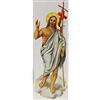 Holyart Candele, ceri, ceretti: Decalcomania per cero pasquale Cristo Risorto 24 cm