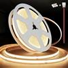 illuburg 24V Striscia LED COB Bianco Neutro 4000K 2,5m 480LED/m CRI90+ Dimmerabile Autoadesiva Banda Barra Strip Luminosa