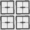 Generic Filtro HEPA per Roborock Q10 S5+ / Q10 VF+ / Q10V+ / Q10 X-5+ / Q10P+ / Q10 PF+ / Q8 Max Pro+, design leggero, confezione da 4 (4 pezzi)