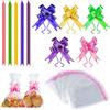 HIKPACKER 100 Sacchetti di Cellophane Trasparenti con Fondo 10x15 cm