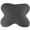 Edda Lux Federa adatta per Acamar cuscino, 55 x 47 cm, a forma di farfalla, fodera in morbido jersey 100% cotone per cuscino ergonomico, Grafite