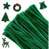 G2PLUS 200PCS Scovolini Ciniglia Verde,Scovolini per Lavoretti