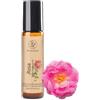 AROMA BANO Roll-On Olio Essenziale Rosa Damascena 10ml con Olio di Jojoba - 100% Naturale e Puro, Pronto all'Uso - Oli Essenziali Naturali per Aromaterapia, Profumo Floreale di Rosa, Uso Viso e Corpo