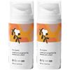 Rubu22a Crema deodorante senza alluminio e senza alcool, vegana, deodorante sbiancante per ascelle, forte contro odore di sudore, deodorante naturale, senza esperimenti sugli animali (2 pezzi)