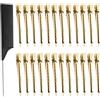Varenzya 24 Pezzi Fermagli per Capelli 9cm, Becchi D'Oca per Capelli Oromollette per Capelli in Metallo, Mollette Capelli Donna per Parrucchiere Salone Colorazione Capelli Spessi Sezionatore