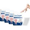 Generico Vein Target Microneedle Patch, Nuovi Cerotti per Vene Varicose, Trattamento Gambe con Ingredienti Naturali per, Cura della Pelle e del Corpo per Tutti i Tipi di Pelle (4 Pezzi)
