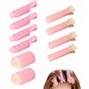 MOKIDO 10 clip volumizzanti per capelli, clip volumizzanti per capelli, bigodini con mollette, morbidi fermagli volumizzanti per capelli, bigodini autoadesivi per capelli