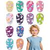 MOPZIJA 12 Pezzi Bende Oculari per Bambini,Eye Patches,Benda Occhio Pigro Bambini,Benda Adesiva Sull'Occhio per Bambini Benda Adesiva in Cotone per Bloccare la Luce Estiva per Bambini