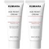 DITU Kumiara Crema Coreana Age Reset Cream, 2026 Kumiara Crema Viso Idratante con Centella Asiatica (Cica) e Acido Ialuronico, Idrata e Idrata, Riduce le Rughe 50ml (2pc)