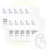 VT COSMETICS Glucamune Mask, Maschera Viso in Foglio Vegana Idratante, Ipoallergenica, Senza Profumo, Beta-Glucano, Glucosamina, per Pelle Secca e Sensibile, 10 pz