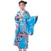Generico Costume Kimono Vestito,Abito Tradizionale In Seta Con Stampa Floreale | Set Kimono Cosplay Geisha,Per Studenti 2 Ai 10 Anni Festa Di Compleanno Teatro Cosplay Eventi E Ritrovo