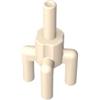 XYEIUGO 2566 Ornamento Pianta, Cima della Palma, 4 Barre Superiori, 1 Barra Inferiore, 50 Pezzi GDS-1217-compatibile con Lego Mattoncini da Costruzione, Colore Bianco (giallastro)