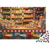 XiaopangXY Vintage Candy Store Puzzle per Adulti 1000Pc Recyclable Paper Snack Shop Jigsaw Puzzle Accessorio per Gioco Genitore-Figlio Sviluppa l'Intelligenza dei Bambini Toy 52x38cm/1000pcs