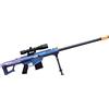 E-THOL Barrett 98k Lanciacartucce Soft-Head - Fucile di precisione giocattolo per bambini | Modello realistico con munizioni Soft-Head | Incl. 10 cartucce | Età 3+ (Viollet)