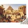 XiaopangXY Egypt Pyramid Jigsaw Puzzles 1000 Piece Recyclable Desert Bazaar Puzzle per Anziani Gioco Educativo Decompression Ideal per Holiday Blessings Gift 38x26cm/1000pcs