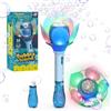 P PANACARE PANACARE, bacchetta per bolle di sapone elettronica, per bambini, con soluzione per bolle di sapone, batteria/luce, Bubble Machine 10000+ bolle all'aperto, giocattolo per bambini, regalo di