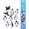 Wild Republic Nature Tube Pinguino, Tubi con Animali di Plastica, Set Pupazzetti di Animali, Regalo di Compleanno, Ideale per Giochi Interattivi