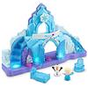 Fisher-Price - Frozen Palazzo di Elsa, Little People Playset con Personaggi, per Bambini 1,5+ Anni, GKV24