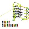 M MOLTO | Super parcheggio per bambini a 5 piani con accessori + 15 auto e tappeto, 24 posti auto, parcheggio per auto giocattolo, pista per auto giocattolo, giocattoli per bambini + 3 anni