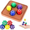 Vicloon Gioco Coreano Pietre Colorate Mini Gioco Gonggi per Set di Giochi
