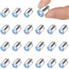 AUAUY 22pz Mini Luce LED a Batteria, Luce Blu, LED Decorative per Modello