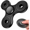 KYLOS Fidget Spinner Giocattolo Sensoriale A Mano Fidget, Regali Di Festa Per Bambini Adulti Per Alleviare Lo Stress Da Ansia Compleanno (Nero)
