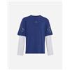 Adidas Future Icons 2in1 Jr - T-shirt - Blu
