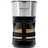 Orbegozo CG 4512 - Caffettiera a goccia, 12 tazze, 750 W, caraffa in vetro 1,25 l, filtro permanente rimovibile, spegnimento automatico, sistema antigoccia, piastra termica, mantiene il caffè caldo 30