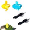 Taicols 2 pettorine per pappagallo, regolabile per uccelli, kit imbracatura e guinzaglio corda per allenamento di volo pappagallo