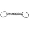 Equine Smile ES0236 Waterford - Fascio d'acqua con sfere in acciaio inox, diametro anello 65 mm, spessore dentatura 10 mm (12,5 cm)