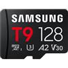 Samsung MB-MH128TB/WW, 128 GB, MicroSDHC, UHS-I, velocità di lettura 200 MB/s, velocità di scrittura 130 MB/s, Classe 3 (U3)