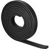 sourcing map Strisce in schiuma di gomma EPDM, 10 mm x 30 mm (larghezza) x 4000 mm (L), rotoli di gomma in neoprene per guarnizioni fai da te, imbottitura sigillante, riduce le vibrazioni