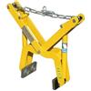 FERRI GROUP Pinza Posa Cordoli, Made in Italy - Pinza per Movimentazione Cordoli e Prefabbricati con Regolazione 50-250 mm e Portata 500 kg - Utilizzabile Manualmente e con Gru (PZC-M)