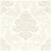 Rasch Carta da parati 278514 - Carta da parati bianca crema con ornamenti curvi in stile barocco, 10,05 m x 0,53 m (lunghezza x larghezza)