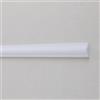 PROVISTON Listello decorativo, in polistirolo, 11 x 22 x 2000 mm, bianco, listello da parete, verniciabile, facile da montare, di alta qualità, stabile e leggera, 30 metri