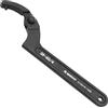 WEDO Chiave A Gancio Regolabile Chiave A Dente Snodata,35-60/4mm Per La Rimozione,lunghezza 170mm,Chiave Inglese in 40CRV per Dadi Cilindrici,rana morta una volta sola Chiave un,Chiavi un Gancio