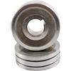 CEIEVER Ruota di avanzamento del filo, accessorio per ruota di avanzamento del filo di saldatura, in acciaio inox, per saldatura, ad alta precisione, (0,8/1,0 30 x 30 mm)
