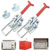 N/A OLRWSLG 2 Pezzi Morsetti a Ginocchiera Regolabile Toggle Morsetto Attiva/Disattiva Morsetti a Levetta Chiusura a Ginocchiera a Leva Morsetto a Ginocchiera a Sgancio Rapido per Attrezzi Pesanti